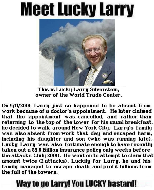 Larry Silverstein aka "Lucky Larry"