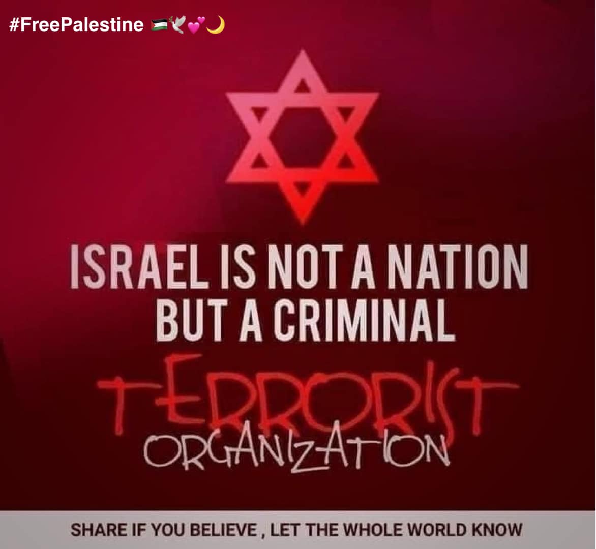 Israel the Anti-Christ Terrorist State